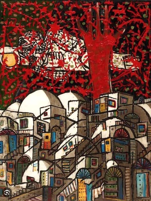 Peintres de Ecole de Paris, Peintres Marocains, à Casablanca 